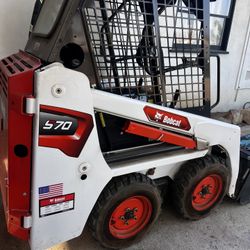 Skid Steer Bobcat Available
