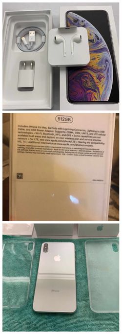 Factory UnlockediPhone XS Max 512GB Silver