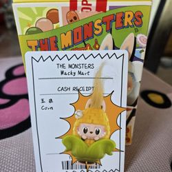 Popmart Labubu Wacky Mart Corn 