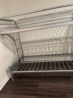 Queen & Twin metal bunk/futon bed