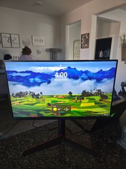 LG 27" Ultragear FHD IPS 144Hz HDR10 G-Sync Compatible Gaming Monitor 27GK65S-B