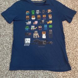 Old Navy Minecraft Characters T-Shirt