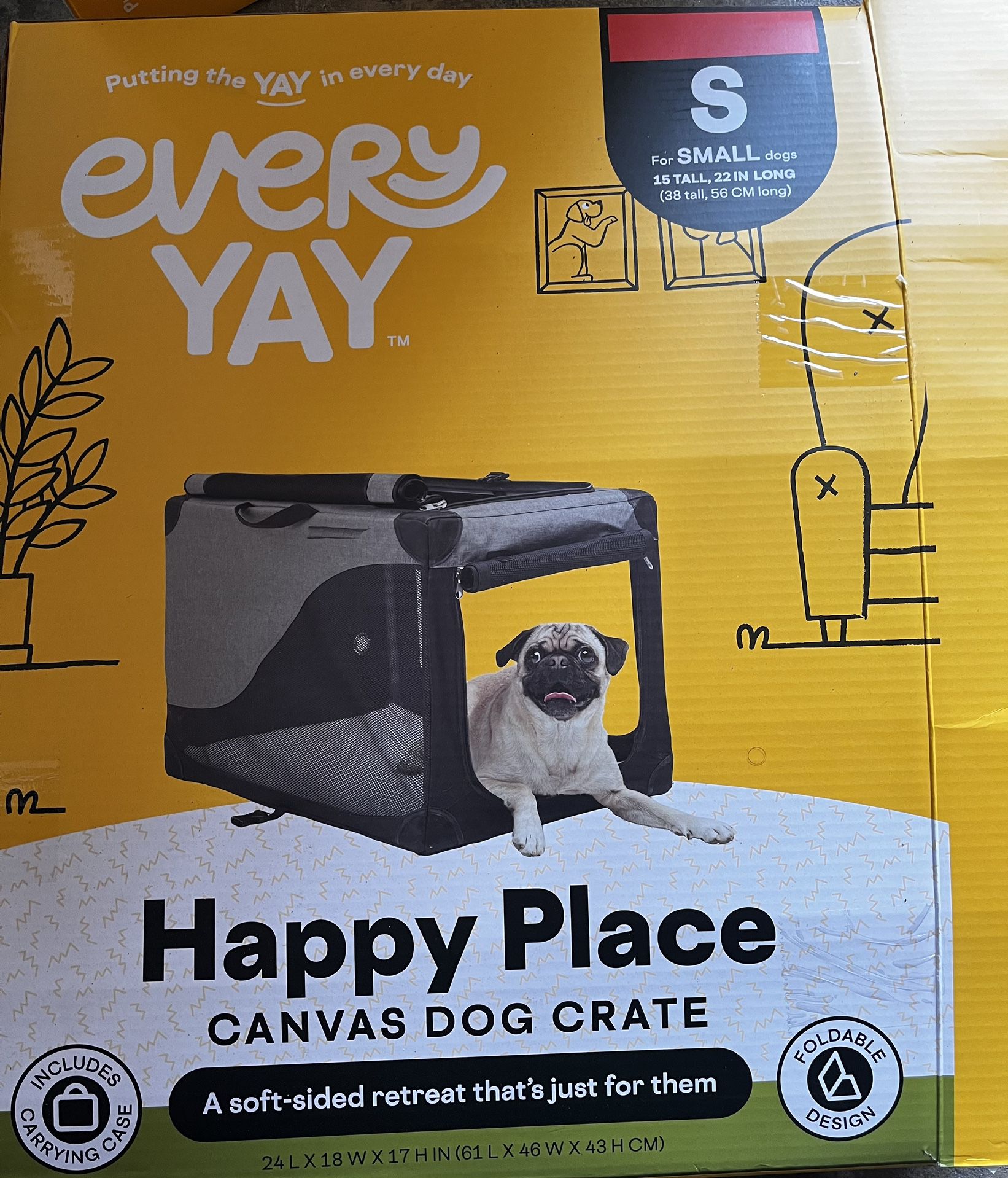 Canvas Dog Crate
