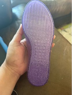 Mini Melissa purple slipper