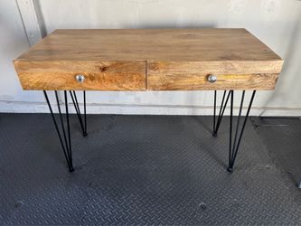 Modern wood desk