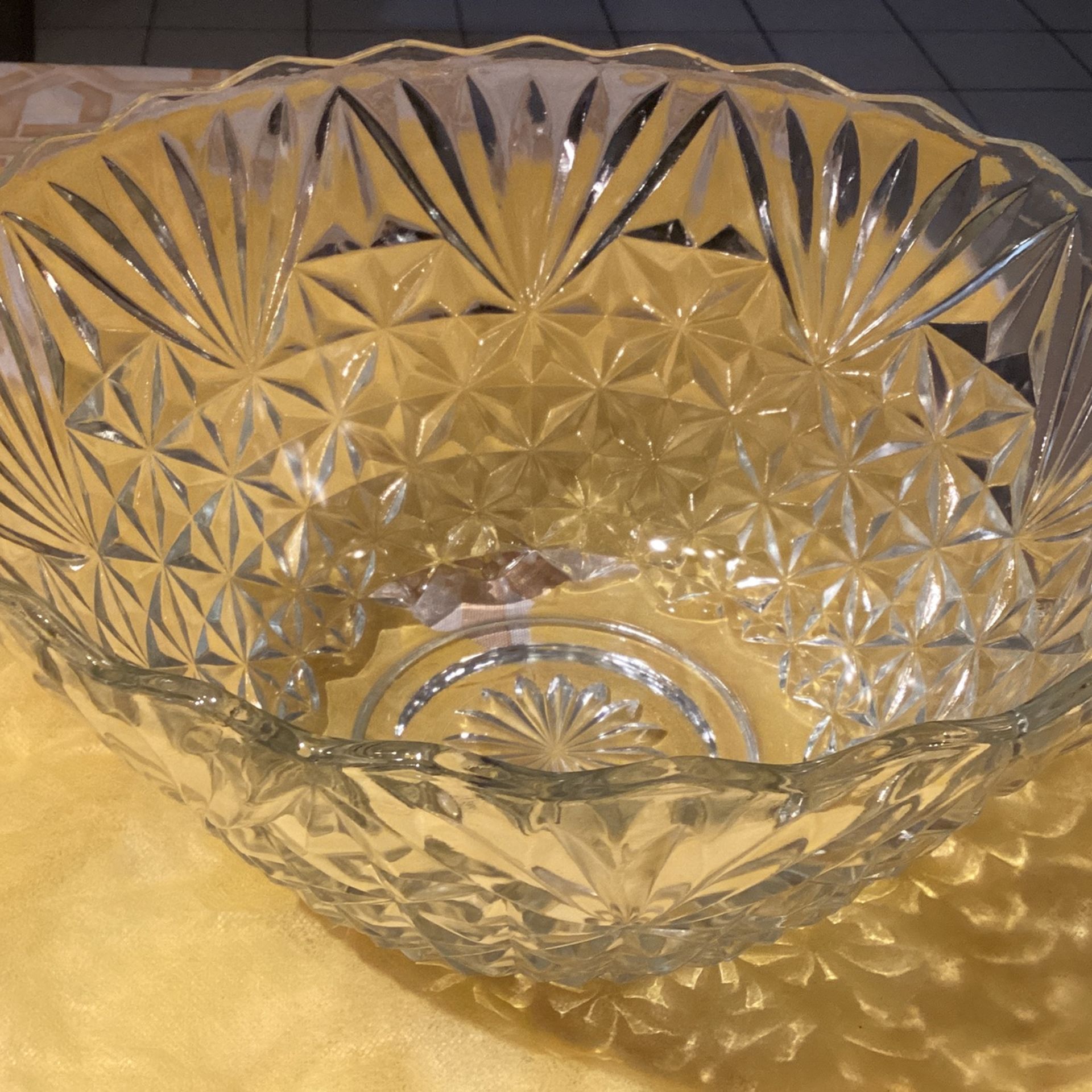 Big. Glass Bowl
