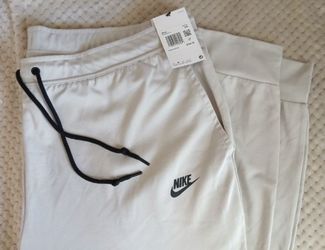 Nike Tech Knit Lightweight Joggers Light Iron Ore Grey Black FD4503-012 3XL NWT