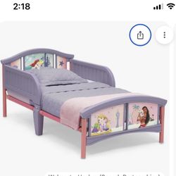 Disney Princess Toddler Bed With Mattress 
