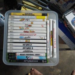 Lot Of Wii Games