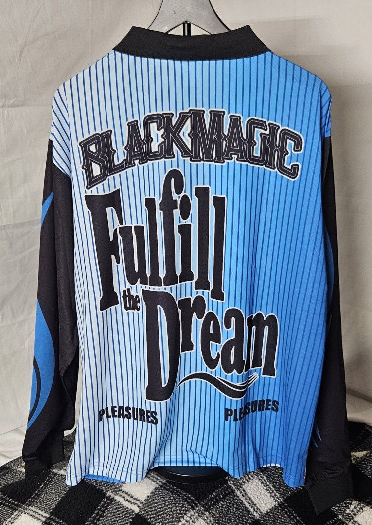 ウェア Pleasures x Shorty's Dream Goalie Shirt Pleasures x Shorty's Dream Goalie Jersey – DVSN WEST