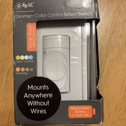 GE Dimmer Control Smart WiFi Switch 