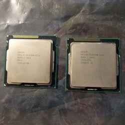Intel Celeron G530 and Pentium G640