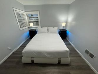 Queen bed frame