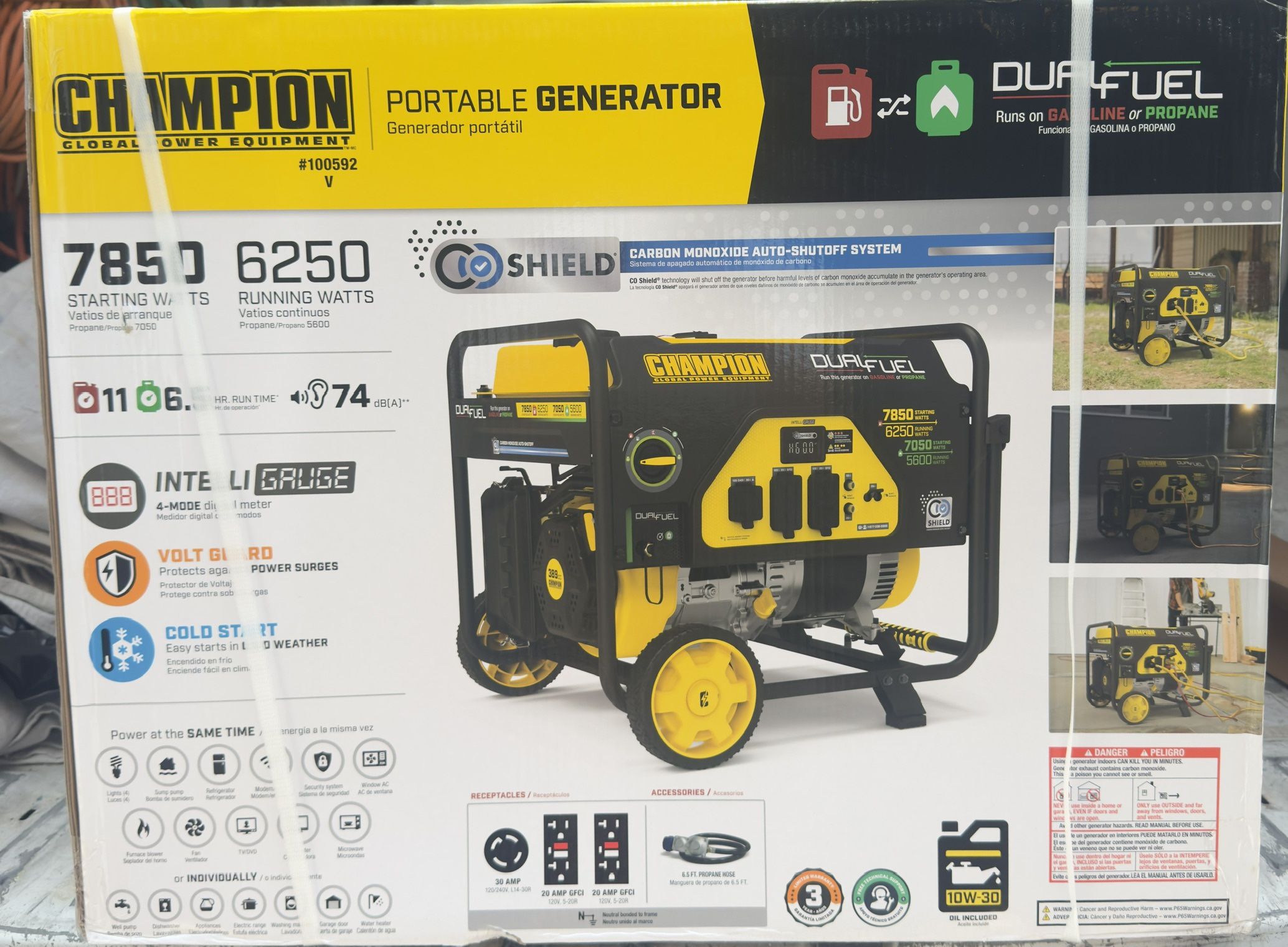 Champion Generator 7850