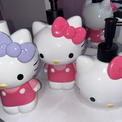 Hello Kitty Soap Dispensers