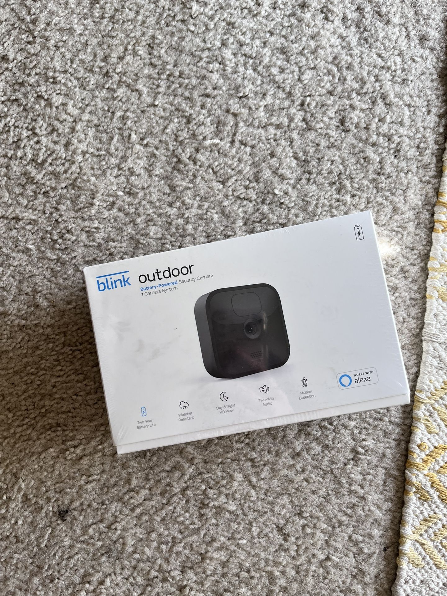 Blink Wireless Home Security Camera Outdoor 1 Kit New and Sealed