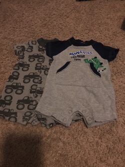 Boys newborn rompers one piece sets