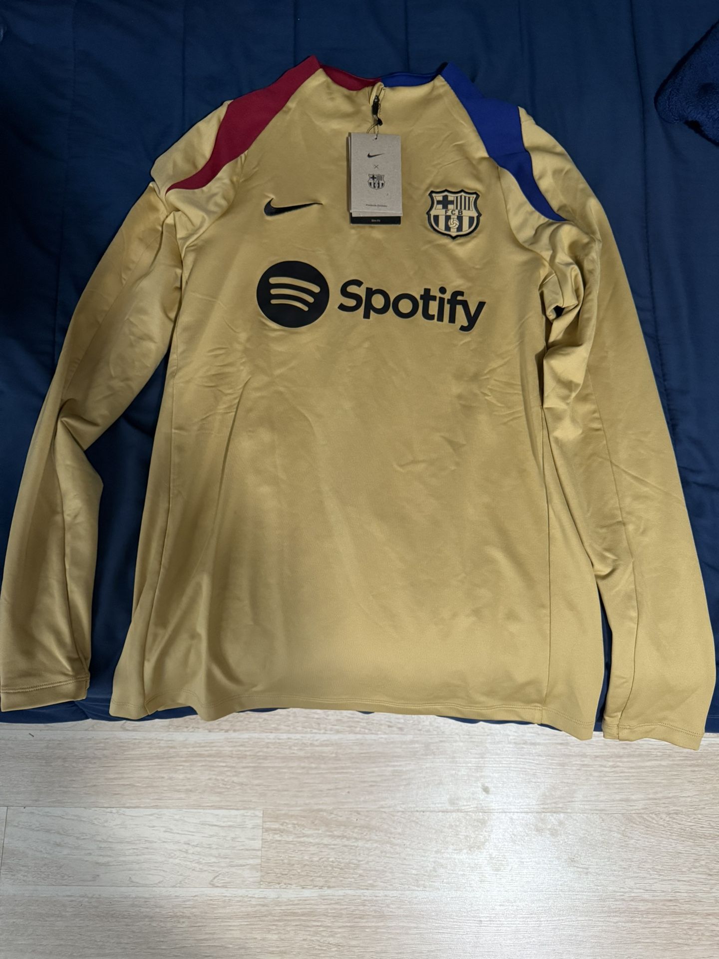Nike Barcelona Coach Training Sweater Size M