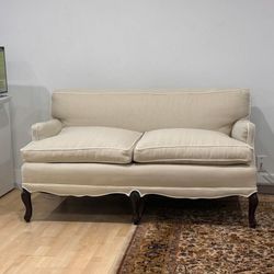 French Country Two-Cushion Sofa