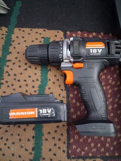 Warrior drill /battery 18V Lithium