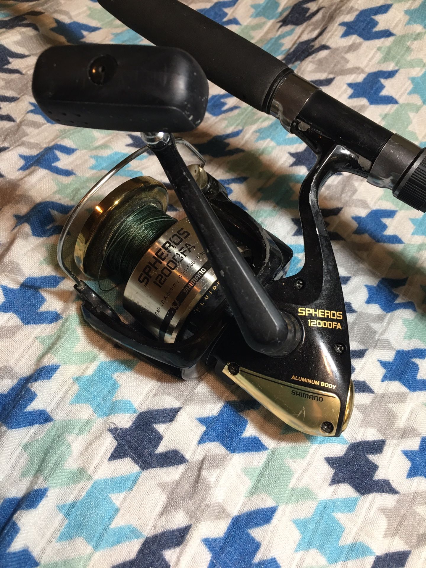SHIMANO SPHEROS 12000FA SPINNING REEL