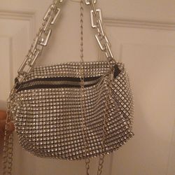 Small silver purse