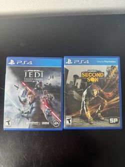 PLAYSTATION 4 BUNDLE (STAR WARS + INFAMOUS)