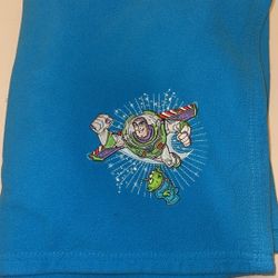 Vintage Buzz Lightyear Fleece Blanket 