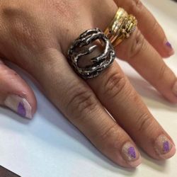 halloween Dragon's Claw Ring size 8.5
