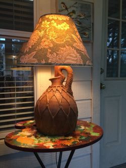 Vintage lamp jug