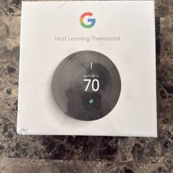 Google Nest Learning Thermostat Brand New Sealed