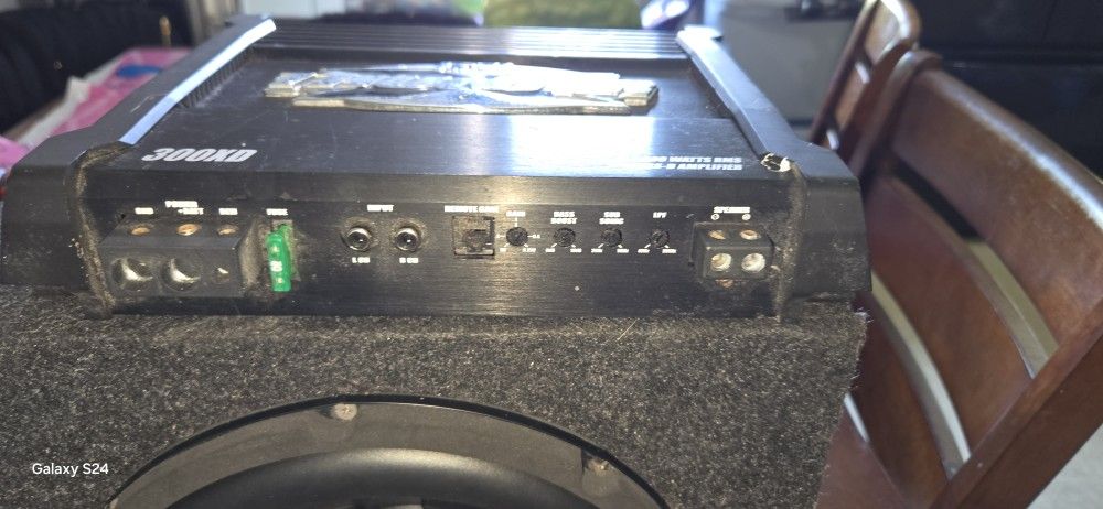 10" Subwoofer And Amp