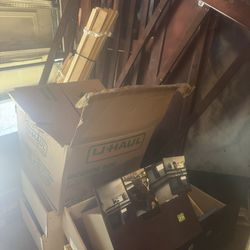 (FREE) Wooden Loft Bed Frame With Stairs