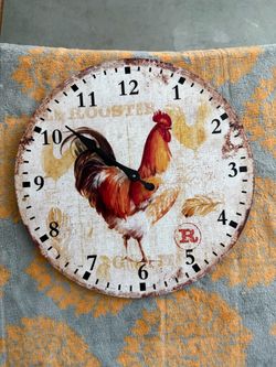 Rooster clock