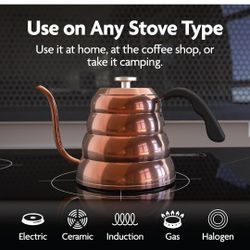 Gooseneck Stovetop Pour Over Coffee Kettle 