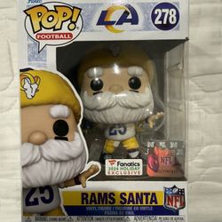Rams Santa Funko Pop