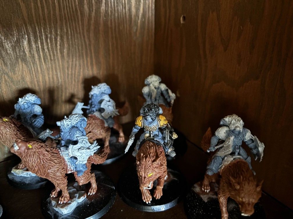 Space Wolfs 3d Printed Modeles 