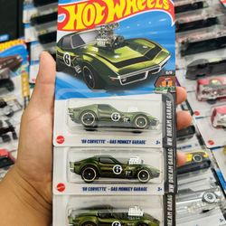 Hotwheels ‘68 Corvette Gas Monkey Garage 