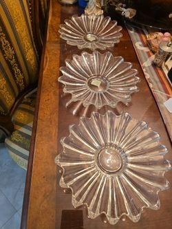 3 - 1960 Federal glass Dish Bowl