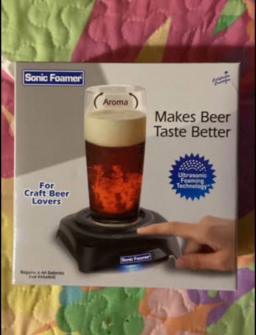 Sonic Beer Foamer-Brand New -Still In Original Packaging!!