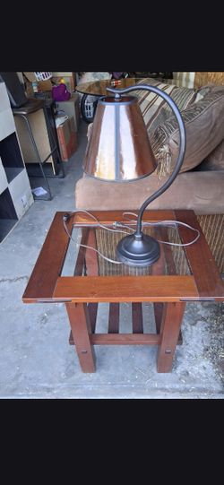 Nice End Table With Set