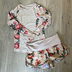 🌊ROXY SWIMSUIT SET Size LARGE