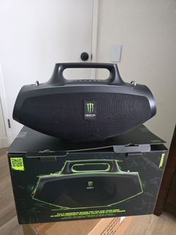 Monster Energy Barrel Bluetooth Speaker