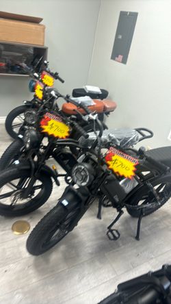 Moped style Ebike assembled - in box electric bike