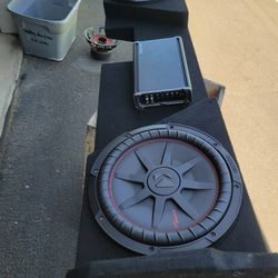 UNAS BOCINAS Y AMPLIFIER 