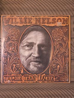 Willie Nelson Tougher Than Leather Original Vinyl LP Record Album