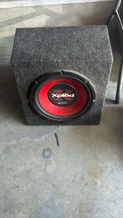 Sony 12 Inch Woofer