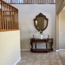 Entryway Table & Mirror - $500 OBO