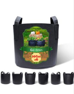 Grow Bags 30 Gallon Bolsas De Cultivo Gardening Jardineria Gardening Tools