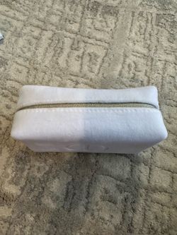 Dior Beauty White Makeup/Cosmetic Bag